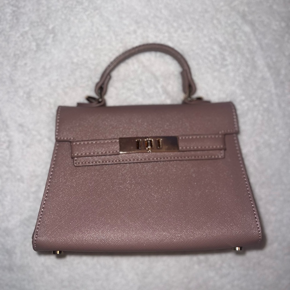 Elegant Mauve Handbag
